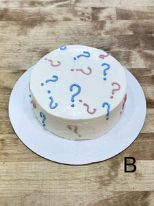 Gender Reveal Cake