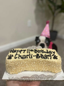 Small Peanut Butter Bone Cake